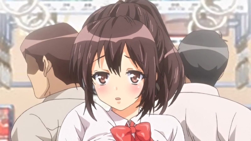 [番剧][せるふぃっしゅ]ヤれる子！電車エッチ ＃01 純情そうな○学生